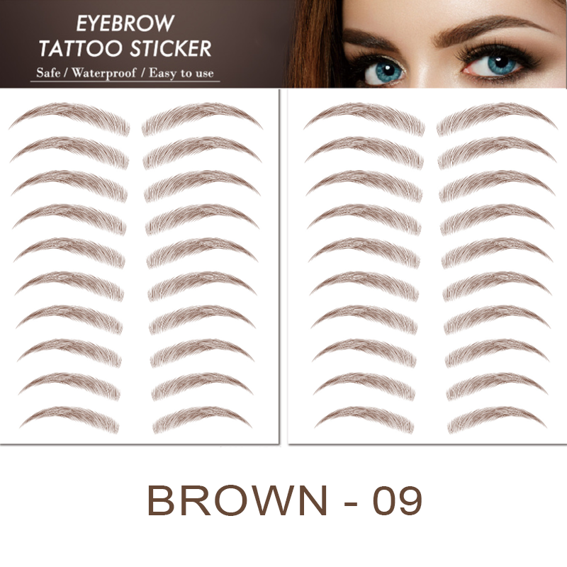 4D Hair-Like EyeBrows Waterproof Tattoo