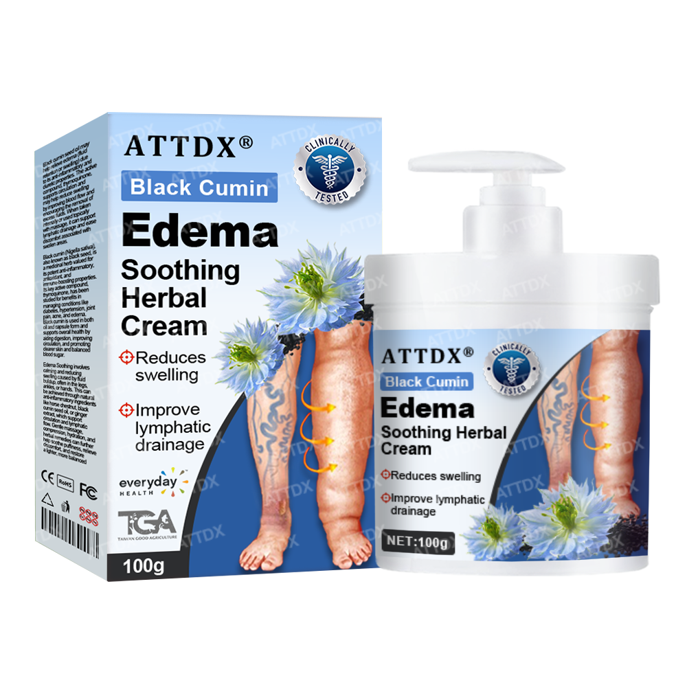 ATTDX® Black Cumin Edema Soothing Herbal Cream -👩⚕️Doctor-Endorsed Herbal Formula