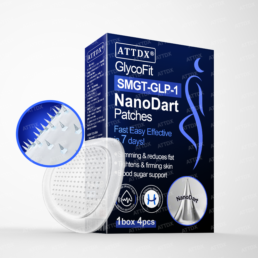 ATTDX® GlycoFit SMGT-GLP-1 NanoDart Patches