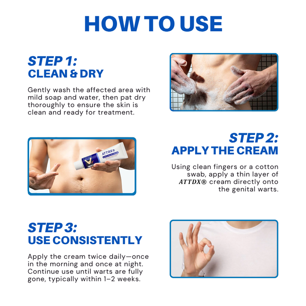 ATTDX® HPV Genital Warts Relief Cream
