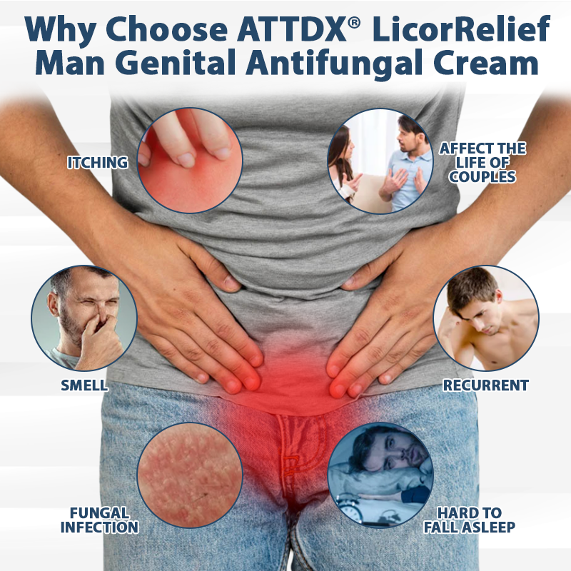 ATTDX® LicorRelief Man Genital Antifungal Cream