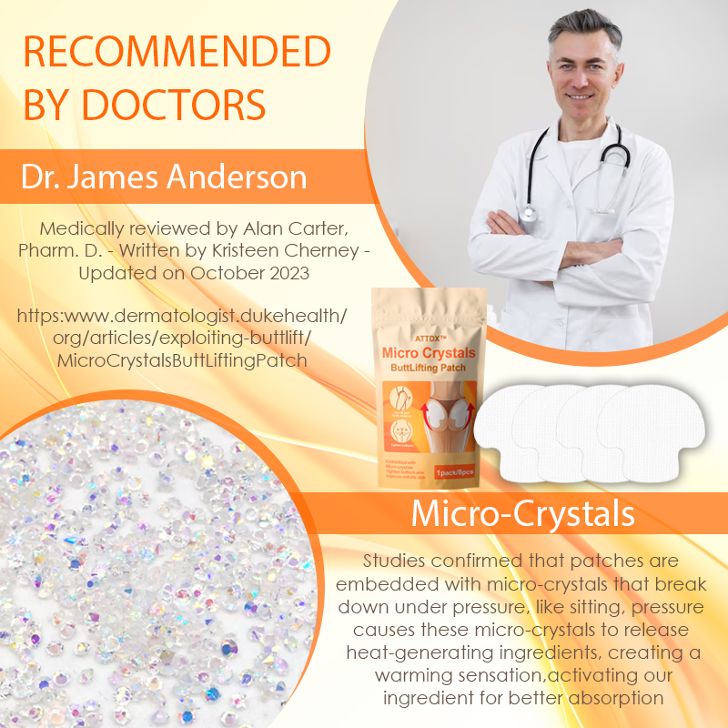 ATTDX™ Micro Crystals ButtLifting Patch