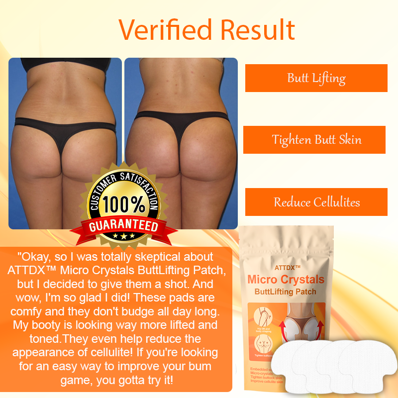 ATTDX™ Micro Crystals ButtLifting Patch