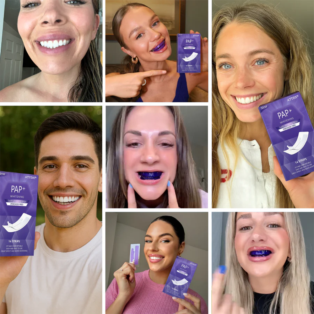 ATTDX® Purple Whitening Teeth Strips
