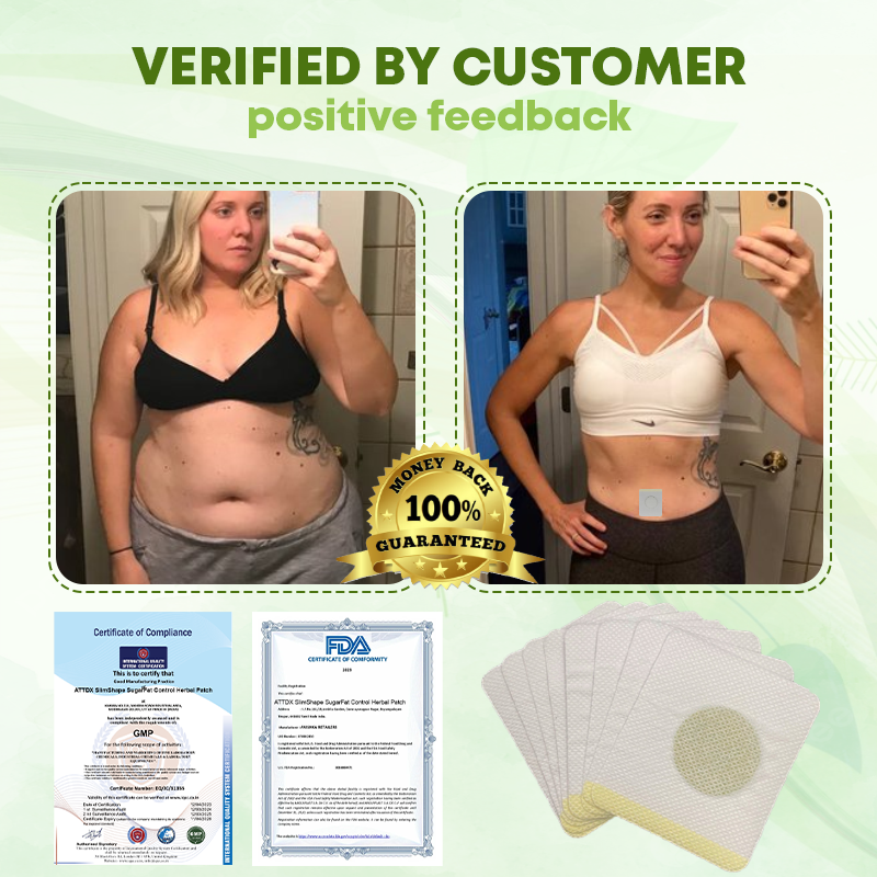 SlimShape SugarFat Control Herbal Patch