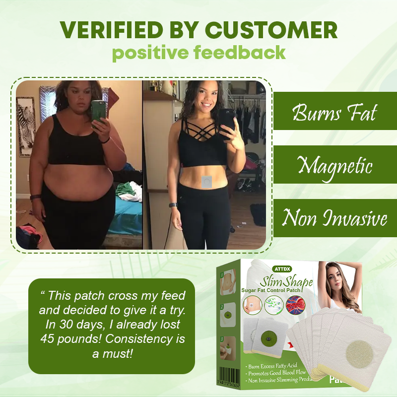SlimShape SugarFat Control Herbal Patch