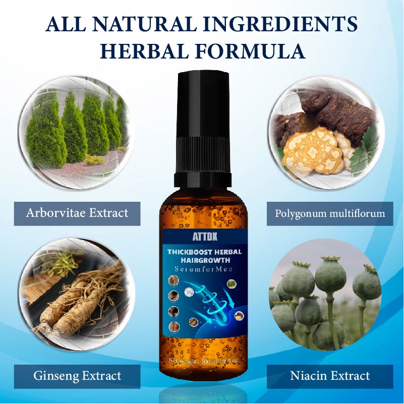 ThickBoost Herbal HairGrowth Serum for Men