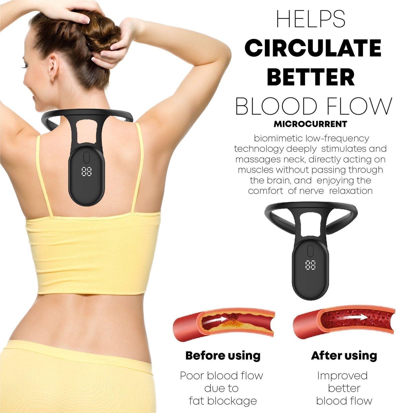 CircuWave™ Neckology Ultrasonic LymphvitySoothing Instrument
