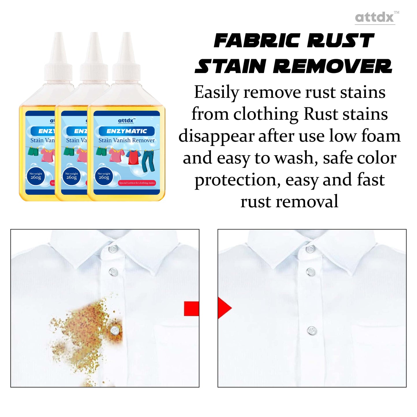 ATTDX Enzymatic StainVanish Remover