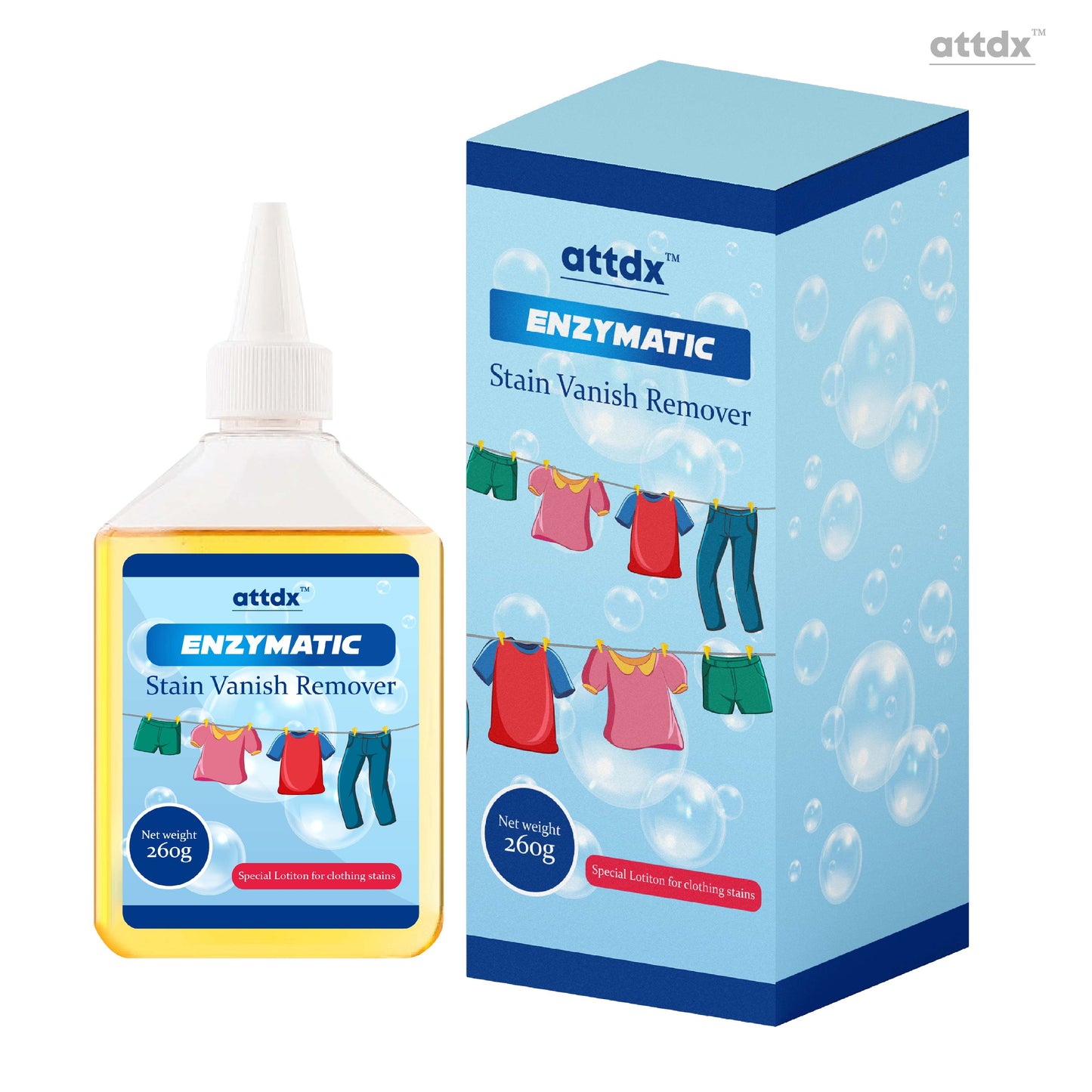 ATTDX Enzymatic StainVanish Remover