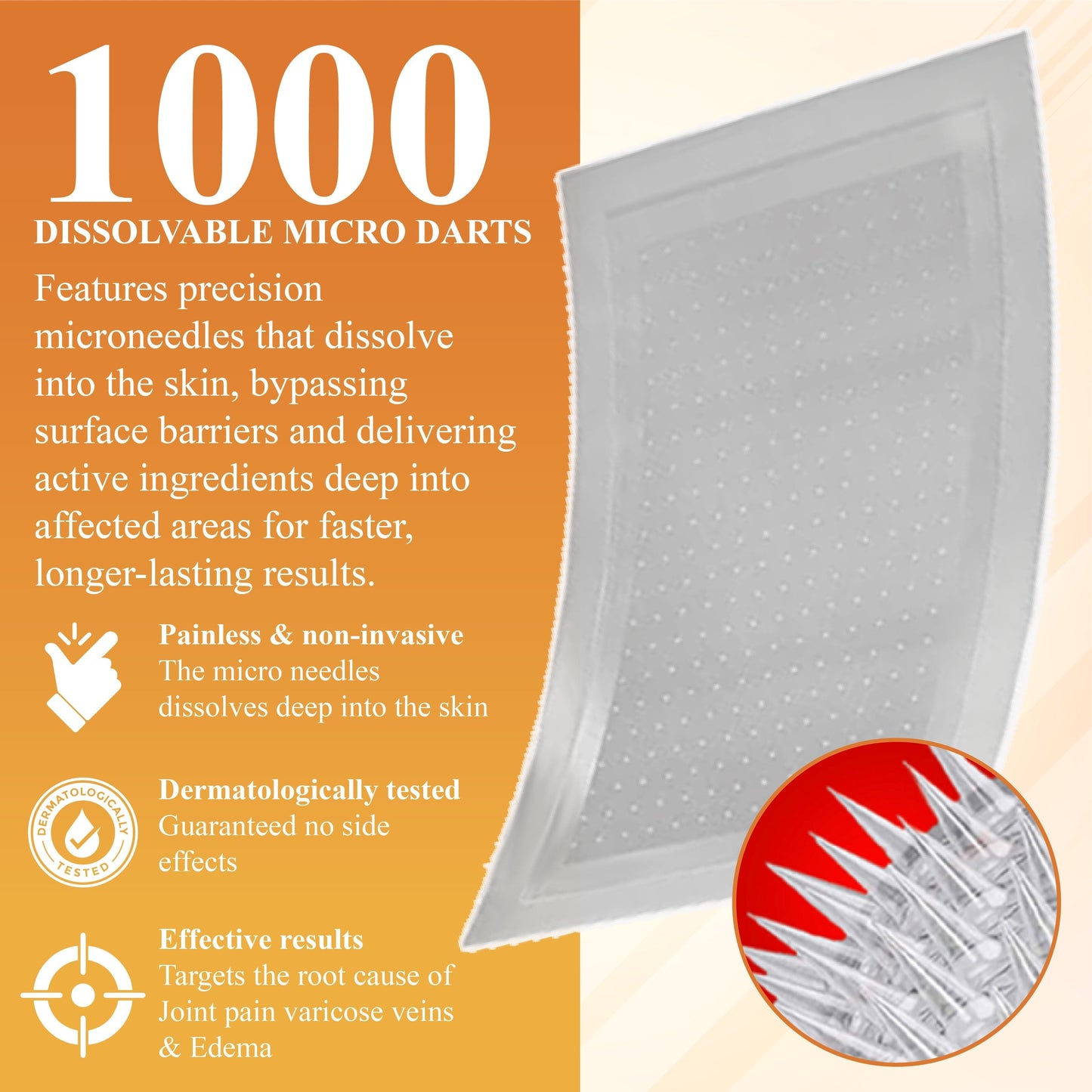 ATTDX® BeeEase MicroSting Joint Patches