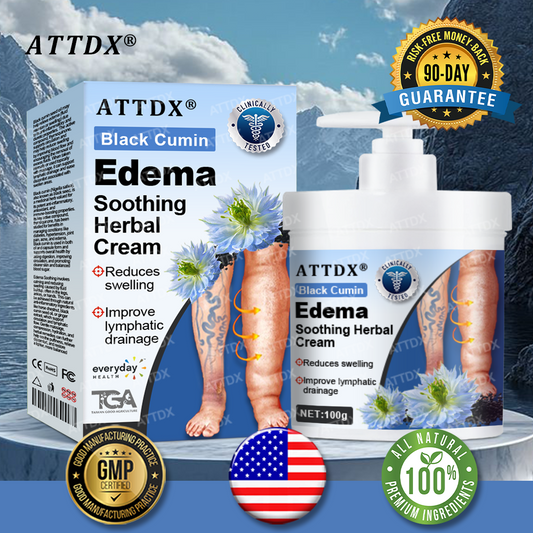 ATTDX® Black Cumin Edema Soothing Herbal Cream -👩‍⚕️Doctor-Endorsed Herbal Formula