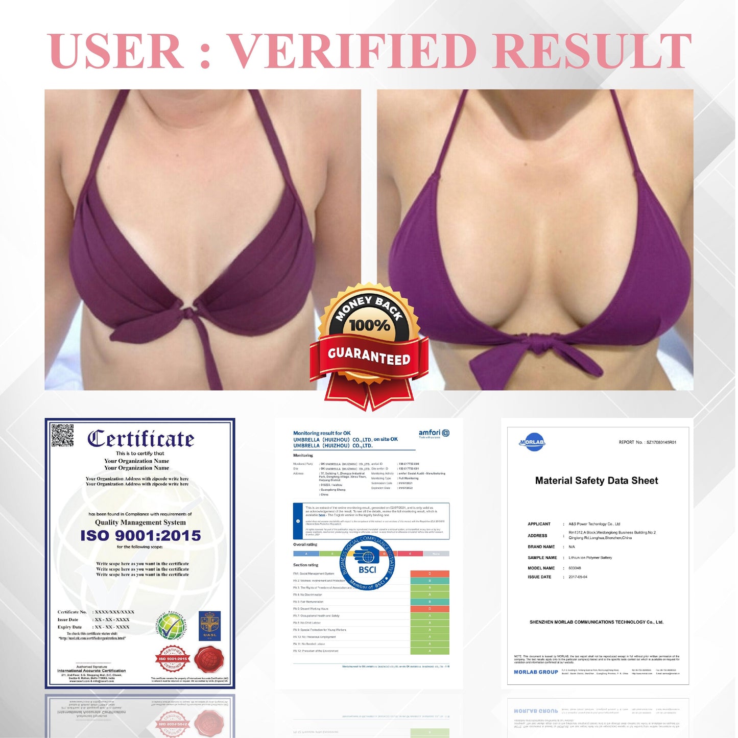 ATTDX® BoobLift+ NanoFirm Peptide Patches
