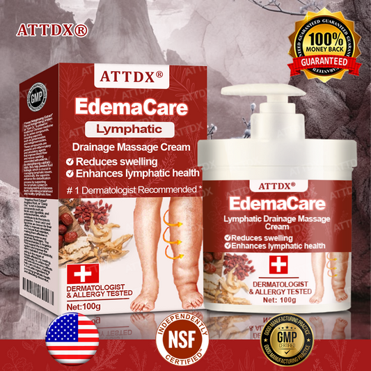 ATTDX® EdemaCare Lymphatic Drainage Massage Cream  -👩‍⚕️Doctor-Endorsed Herbal Formula