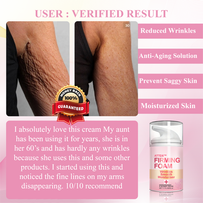 ATTDX™ Firming Foam Wrinkles Smooth Moisturiser