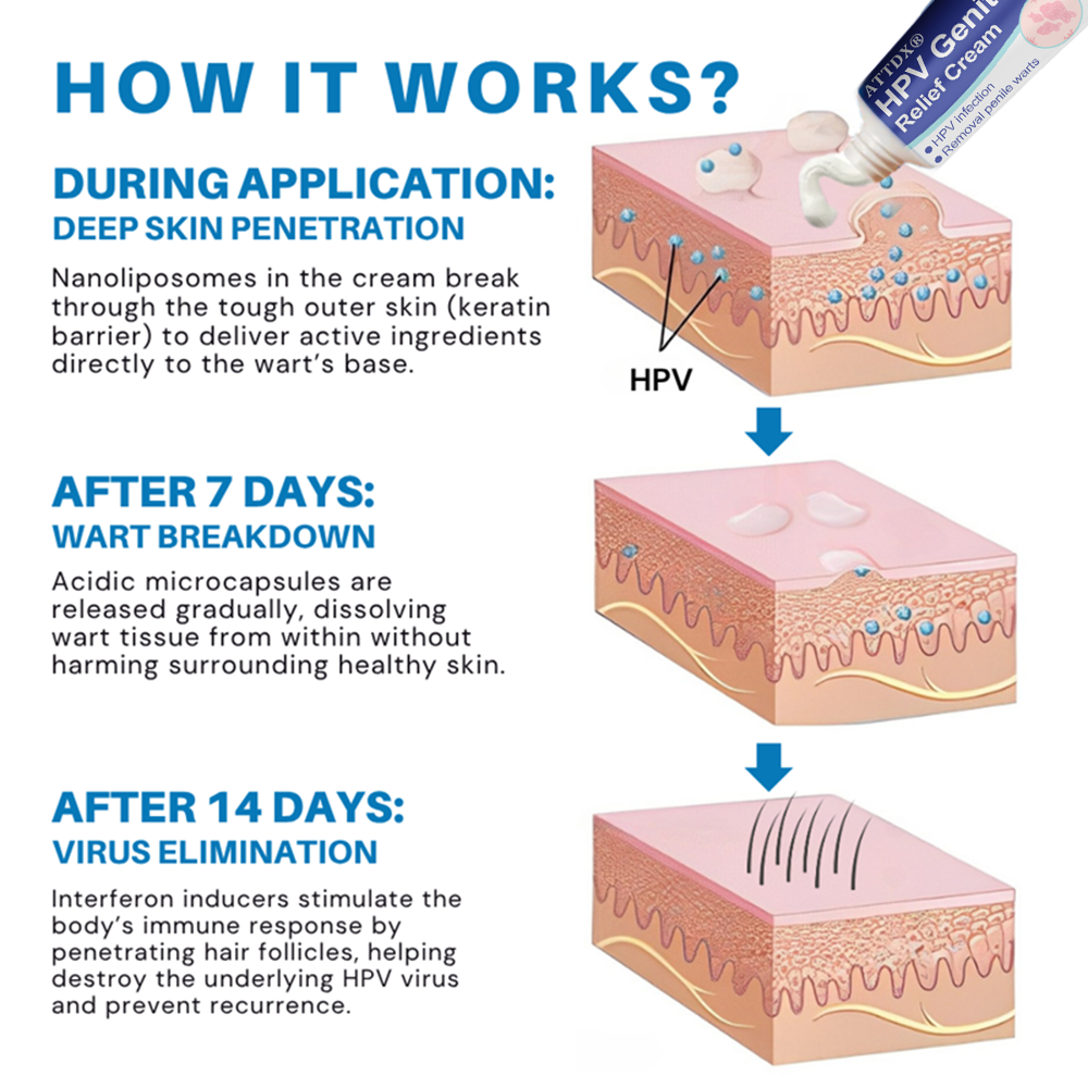 ATTDX® HPV Genital Warts Relief Cream 2