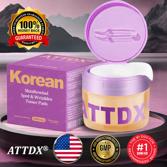 ATTDX® Korean SkinRewind Spot & Wrinkles Toner Pads