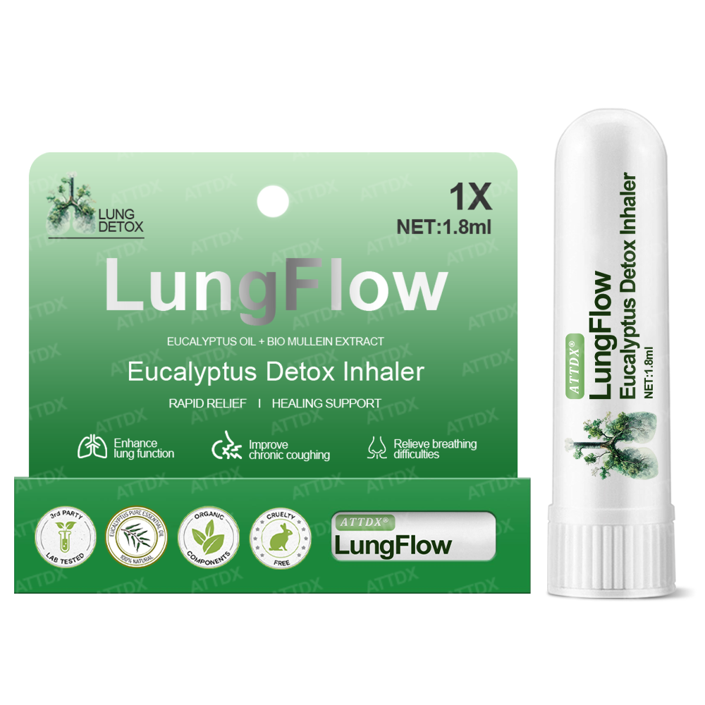 ATTDX® LungFlow Eucalyptus Detox Inhaler