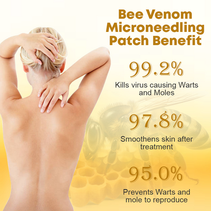 MoleClear Microneedle BeeVenom Patch