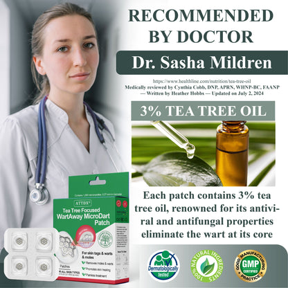 ATTDX® Tea Tree Focused WartAway MicroDart Patch