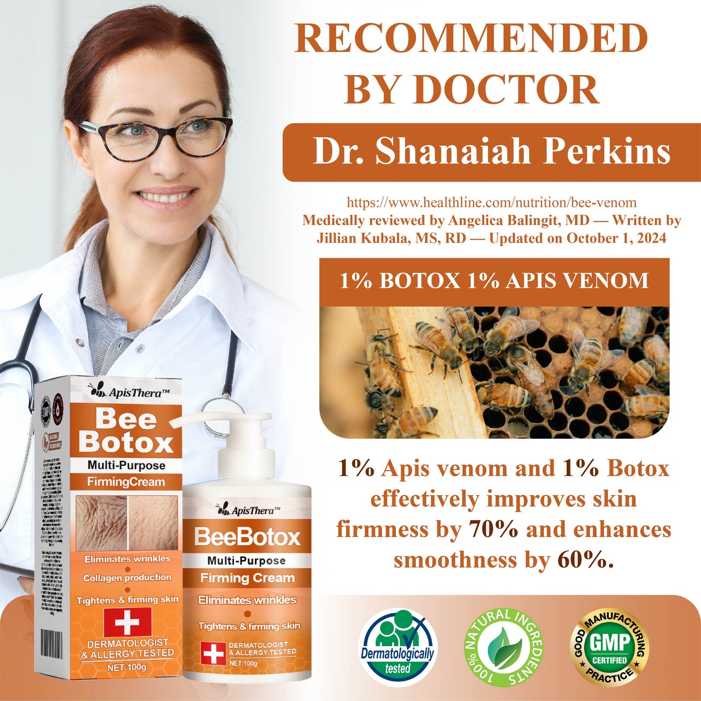ApisThera™ BeeBotox Multi-Purpose FirmingCream