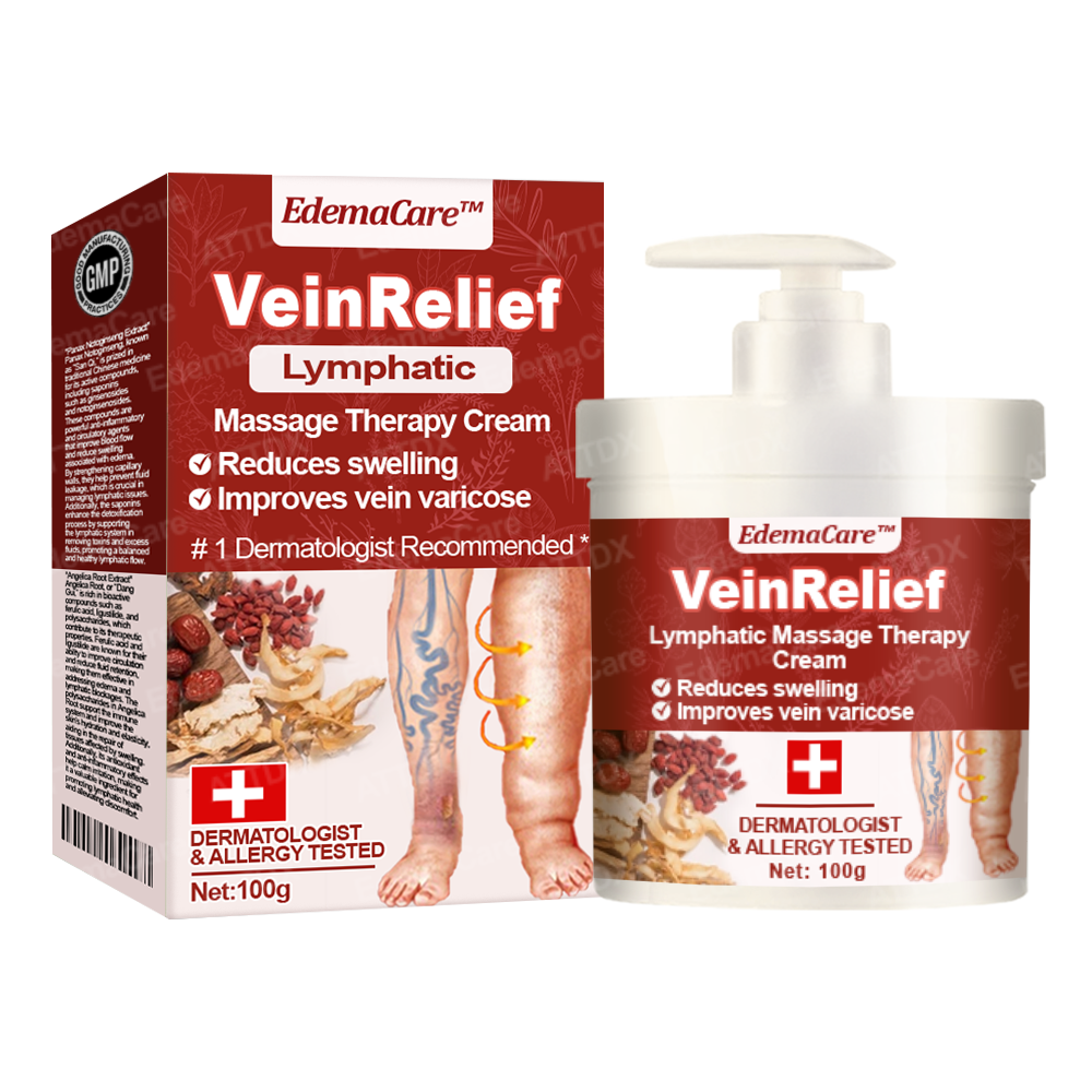 EdemaCare™ VeinRelief Lymphatic Massage Therapy Cream 2